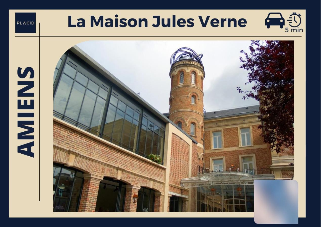 Le Carre D'Or - Appartement Confort - Jardin Prive Amiens Luaran gambar